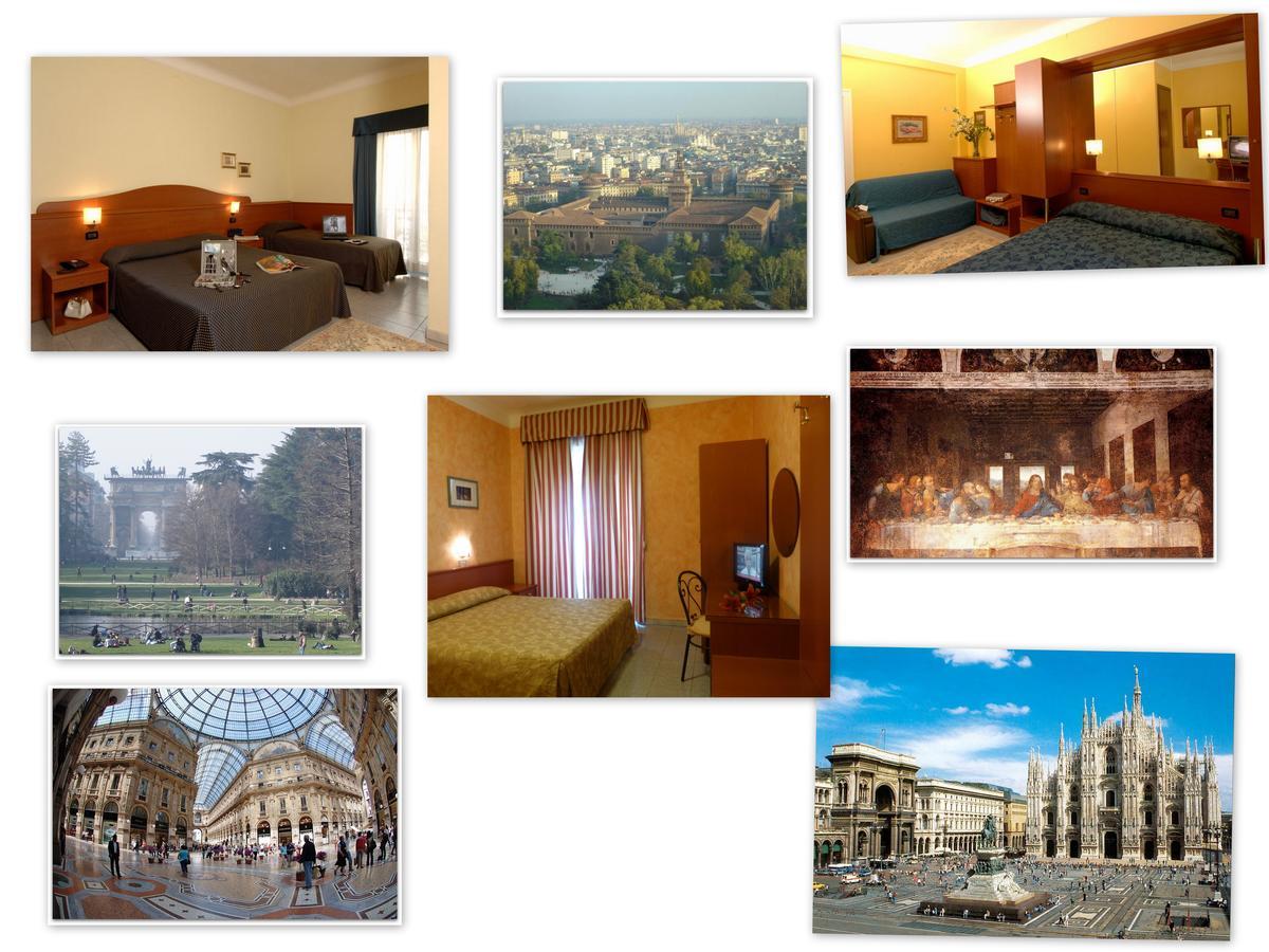 Hotel Aurora Milano Esterno foto