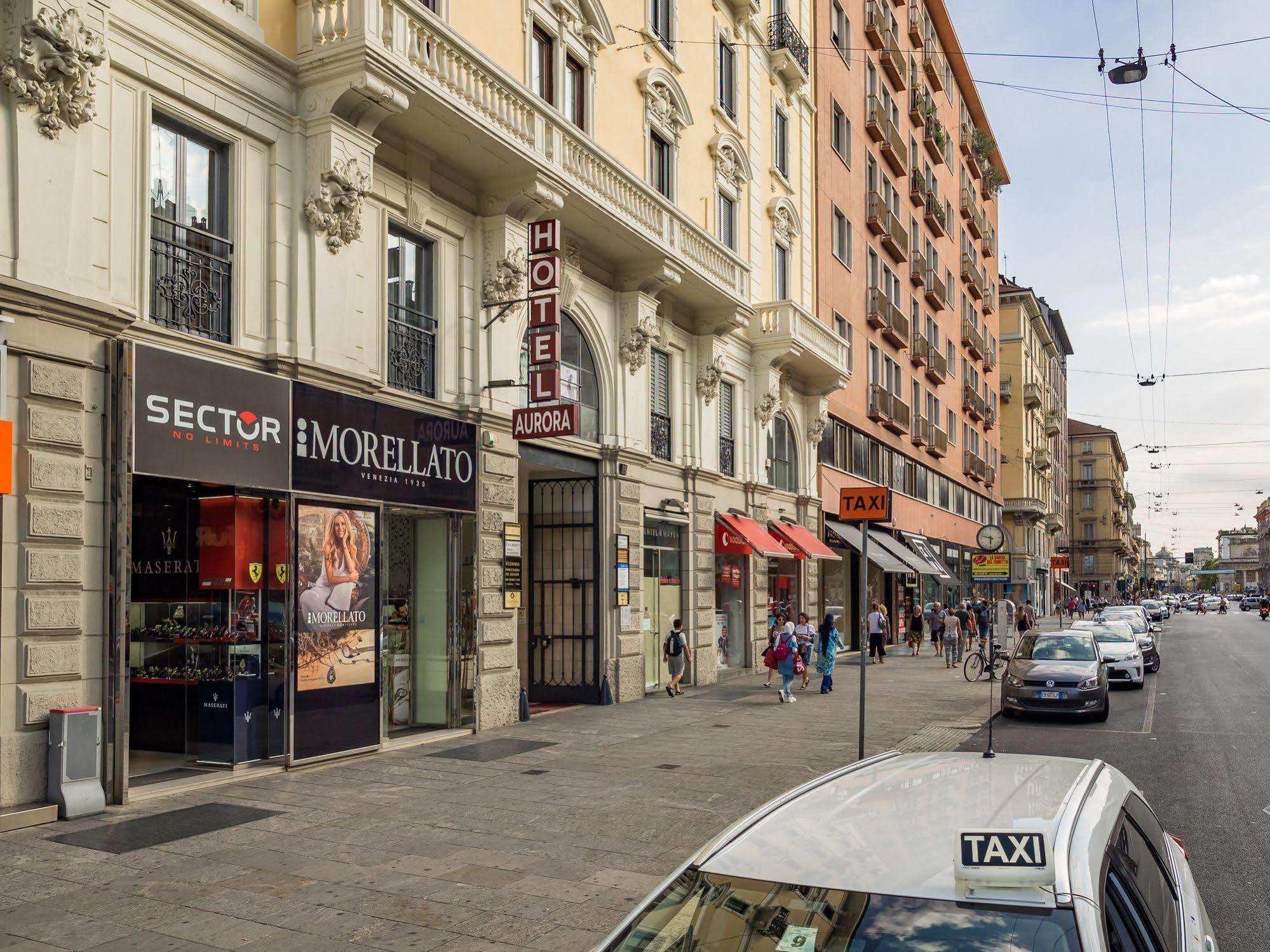 Hotel Aurora Milano Esterno foto