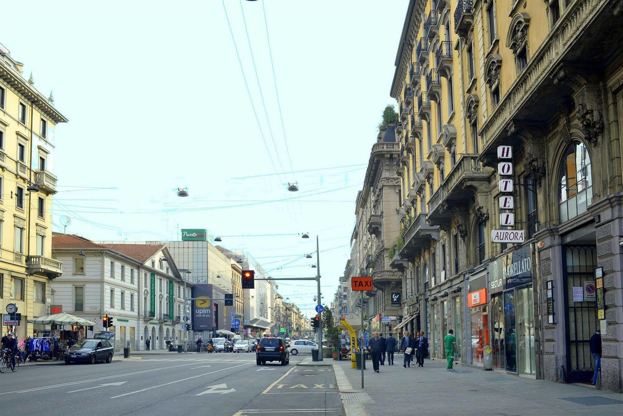 Hotel Aurora Milano Esterno foto